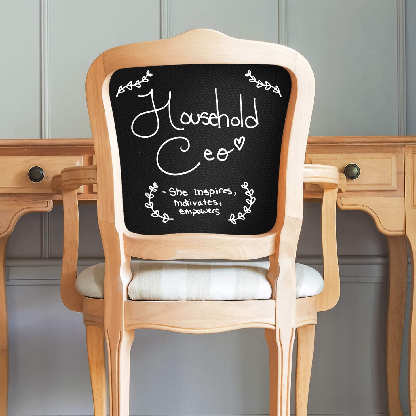 Chalkboard Waving Fans