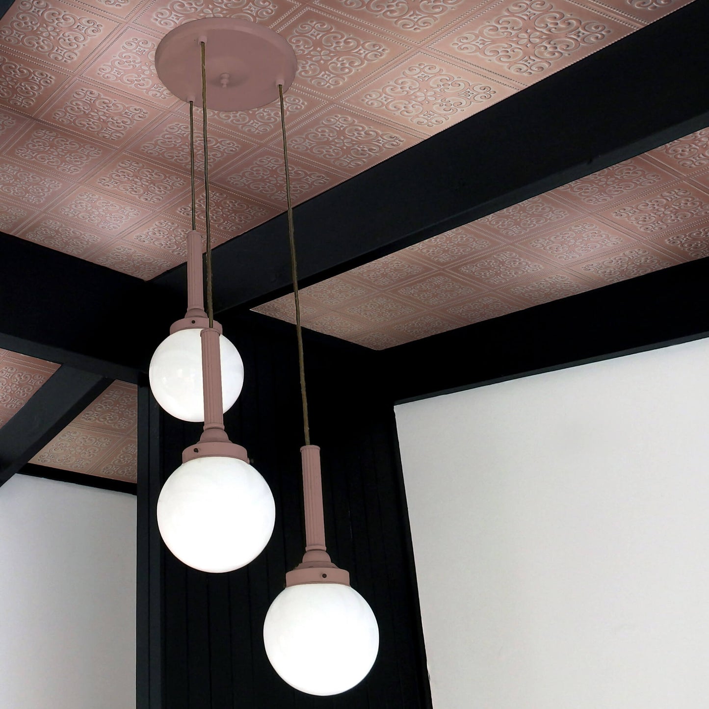Patina Copper Wall Tile Decal Singles