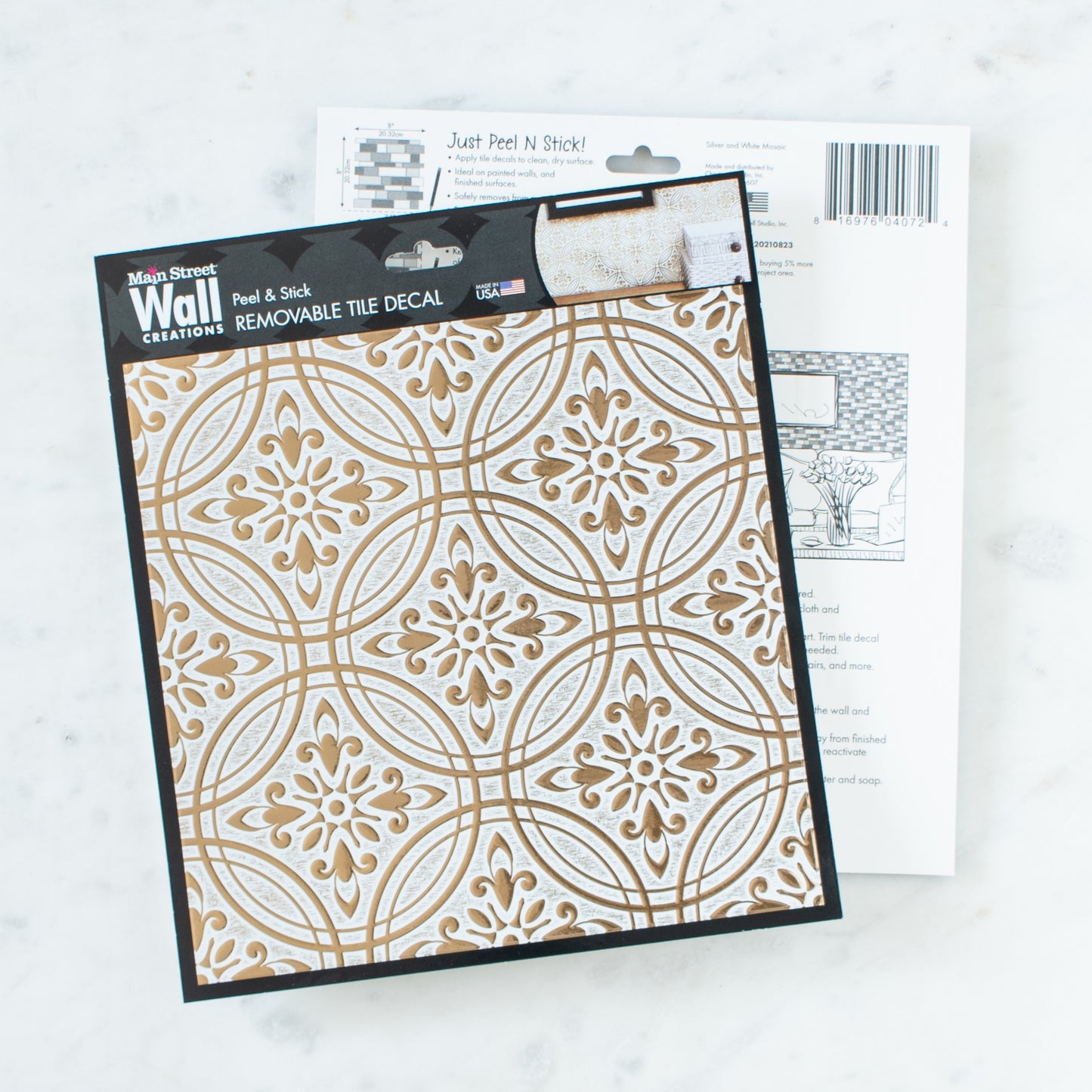 Pastel Painted Gold Singles