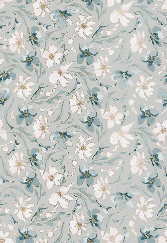 Floral Sprinkles – Peel and Stick Wallpaper Sheets – Eco-Friendly 11x16" Removable Wall Décor for DIY & Furniture Projects