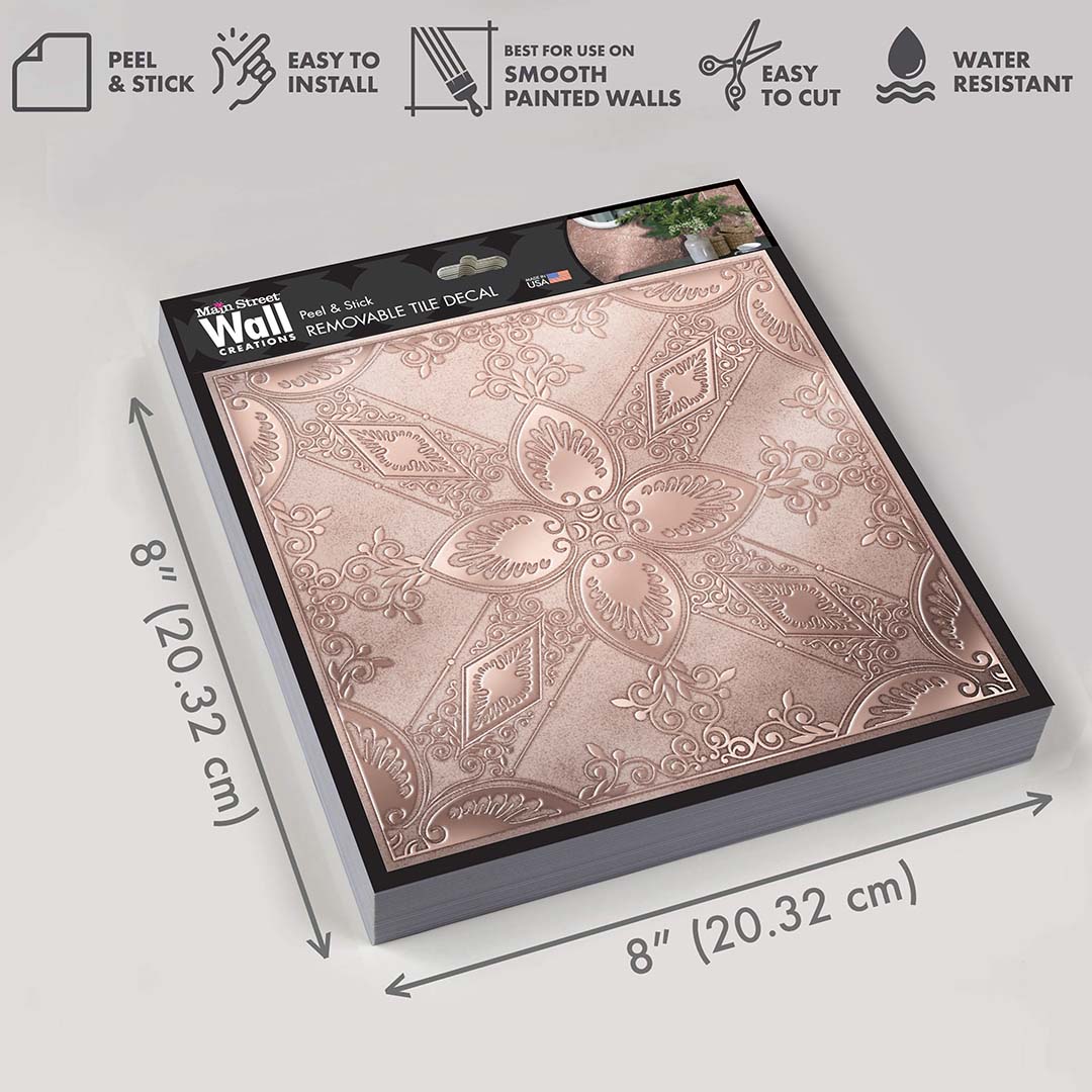 Antique Metallic Floral