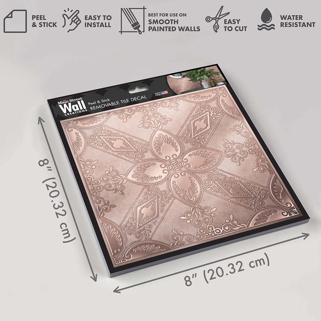 Antique Metallic Floral