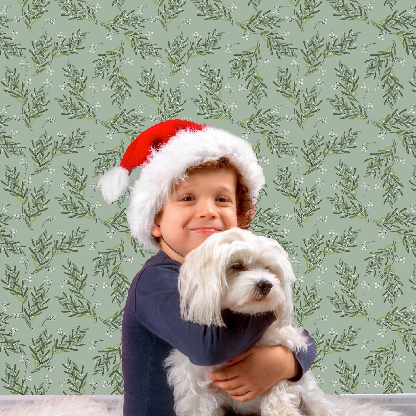 Peel and Stick Wallpaper Sheets – Branches and Berries