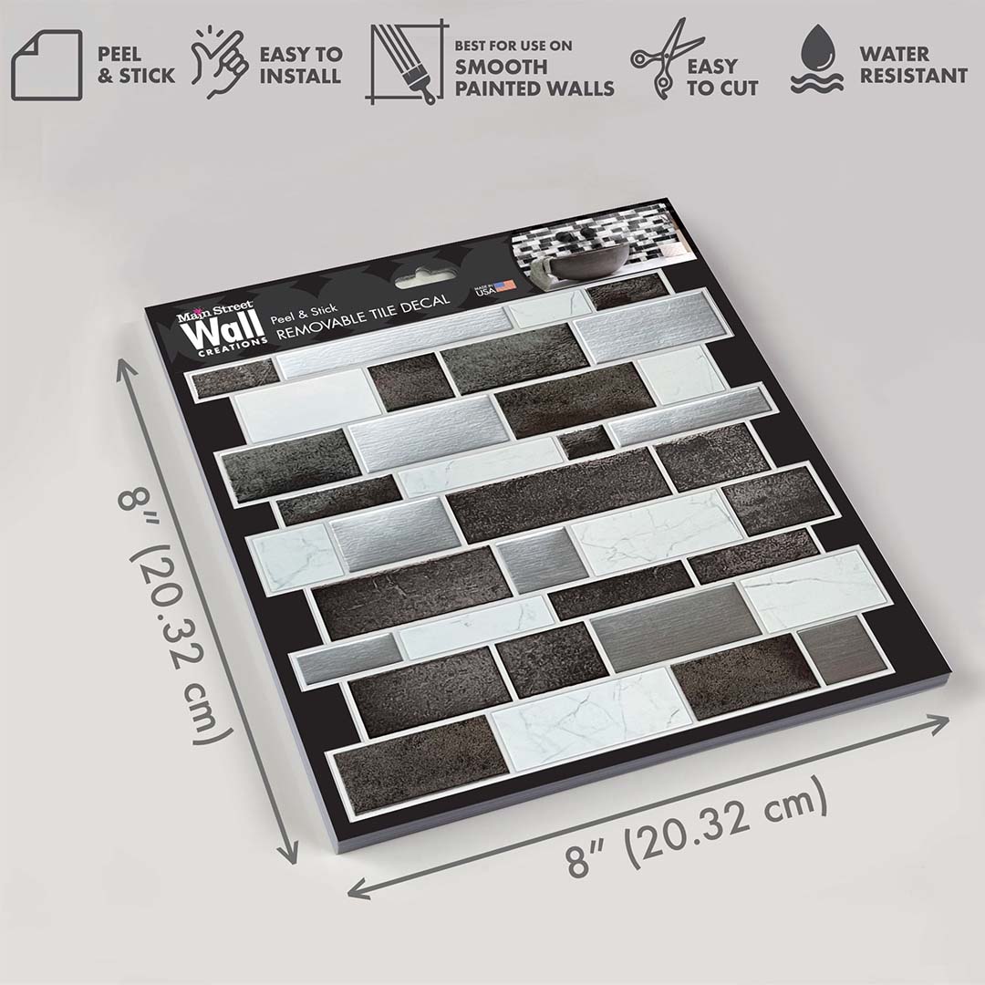 Silver and White Mosaics