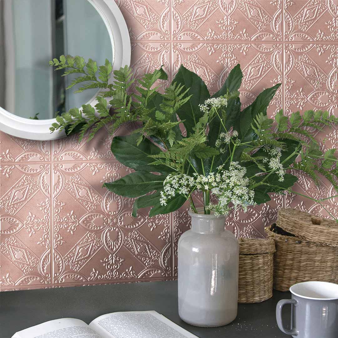 Antique Metallic Floral