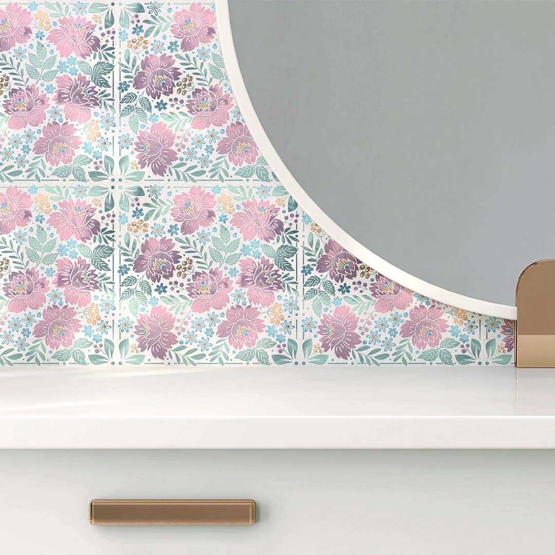 Botanical Garden Tile Decal