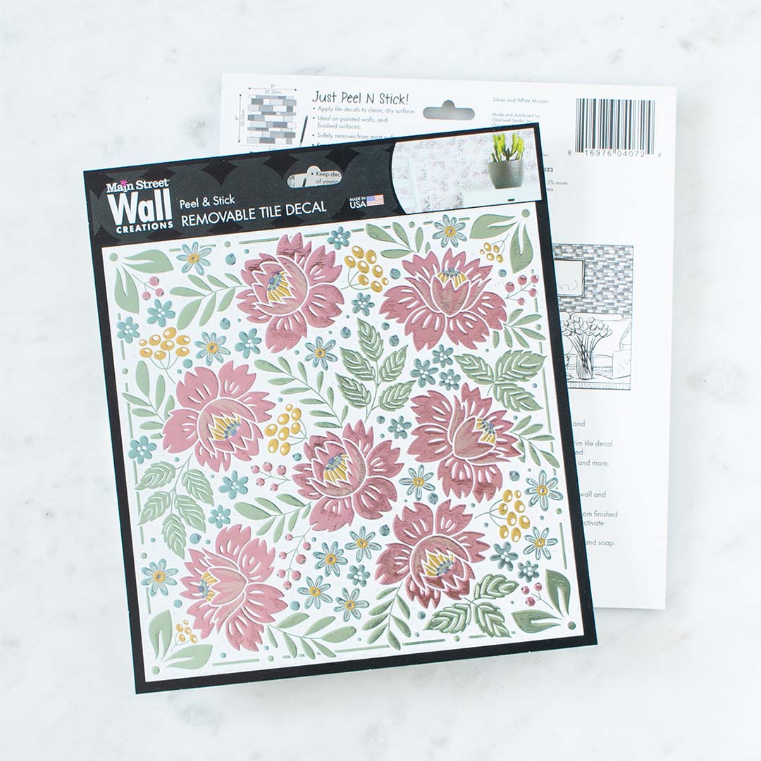 Botanical Garden Tile Decal
