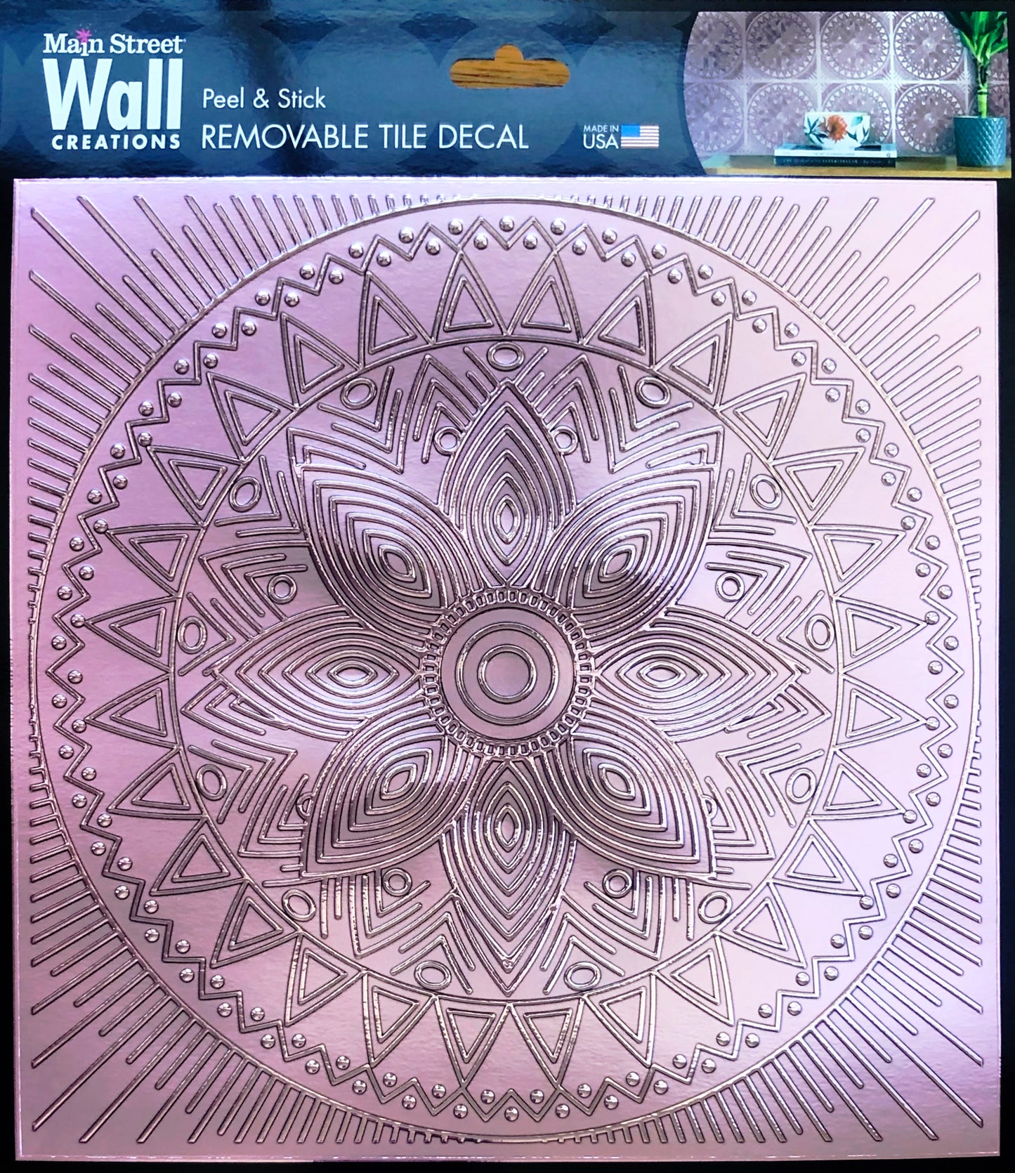 Rose Gold Mandala Singles