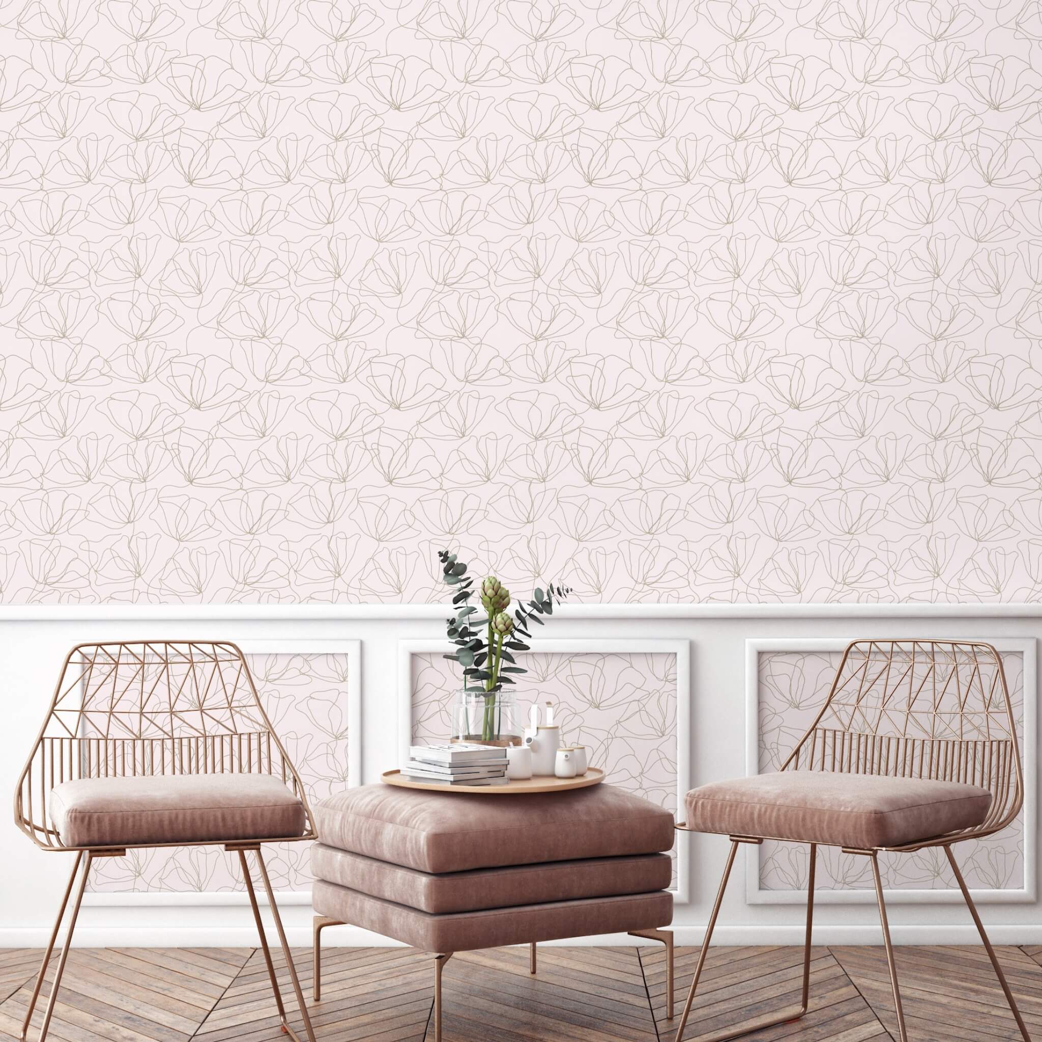 Drawn to Nature Peel and Stick Wallpaper Panel - 8 Pack