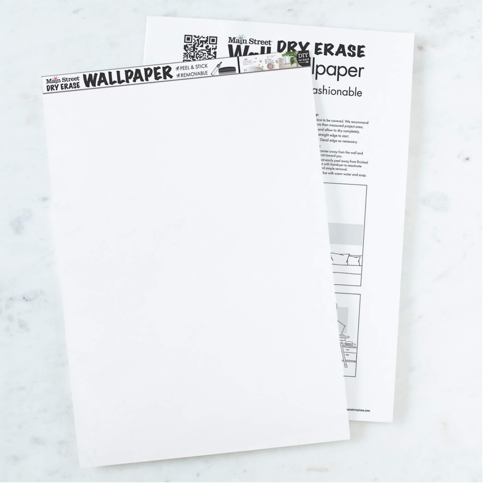 Dry Erase Classic Peel and Stick Craft Paper