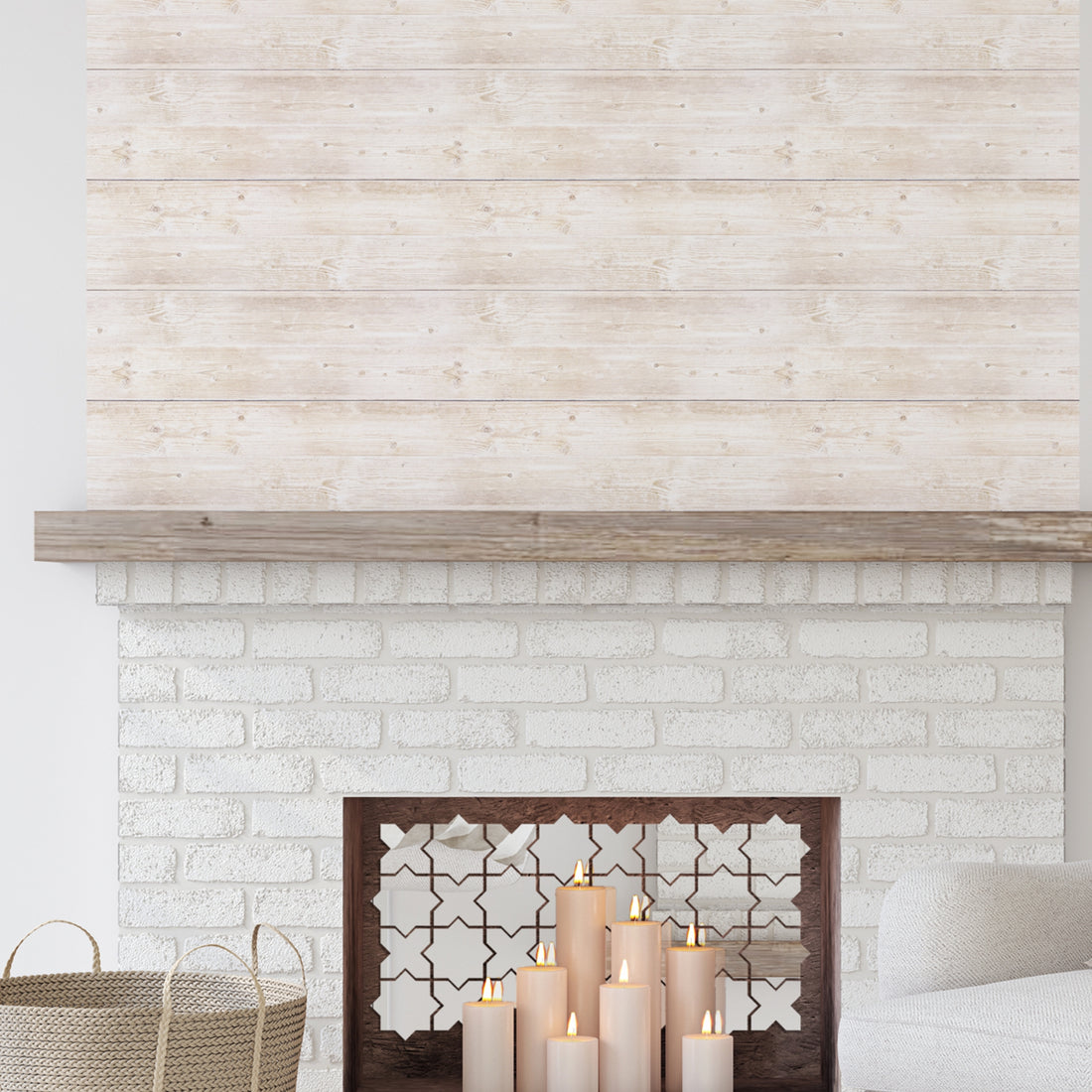 So Popular Peel and Stick Wallpaper Panel - 8 Pack