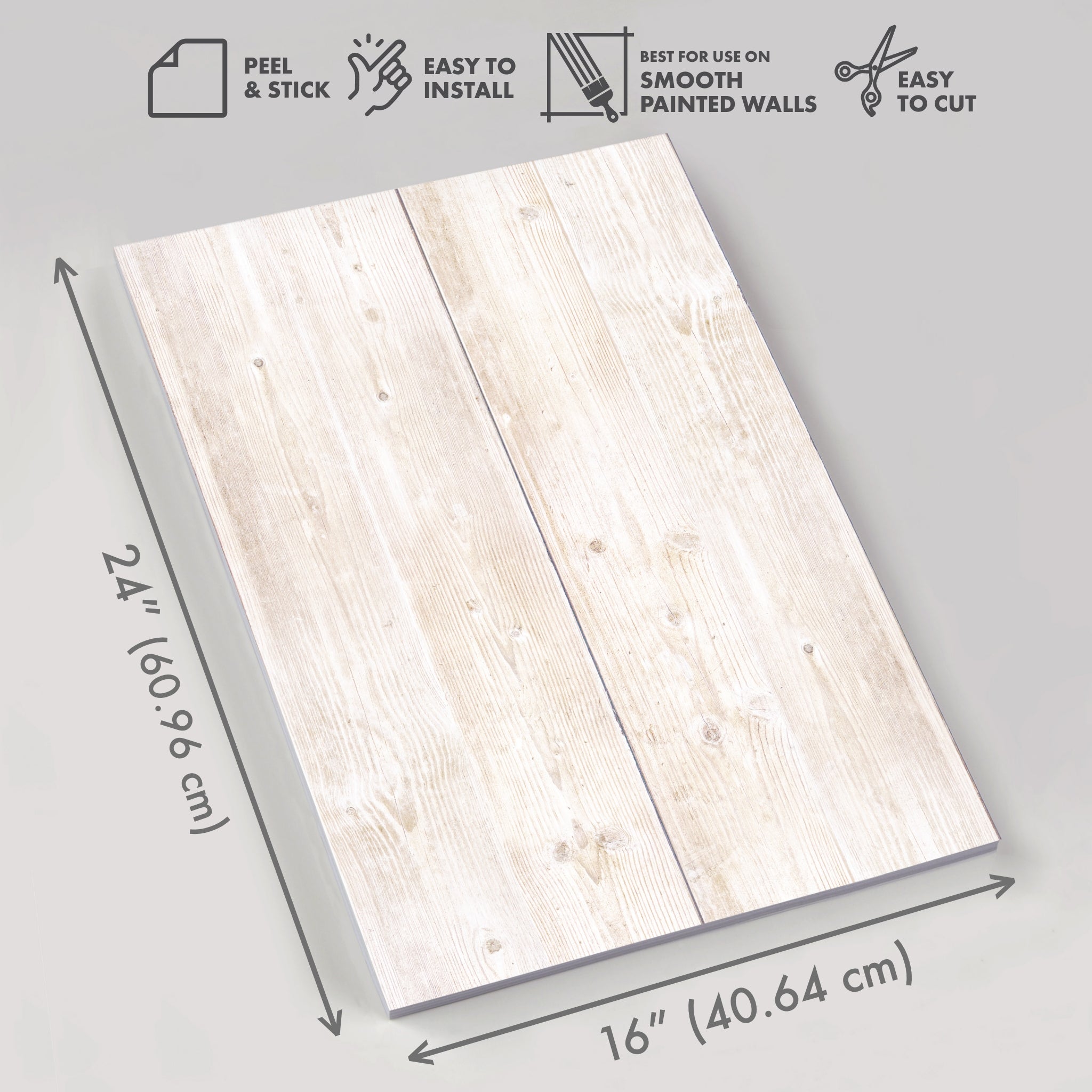 So Popular Peel and Stick Wallpaper Panel - 8 Pack