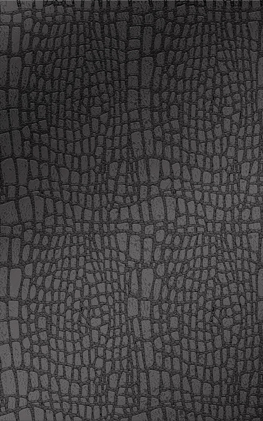 Very Crock N Roll – Peel and Stick Craft Panel 10 x 15" in Metallic Embossed Reptile Foil