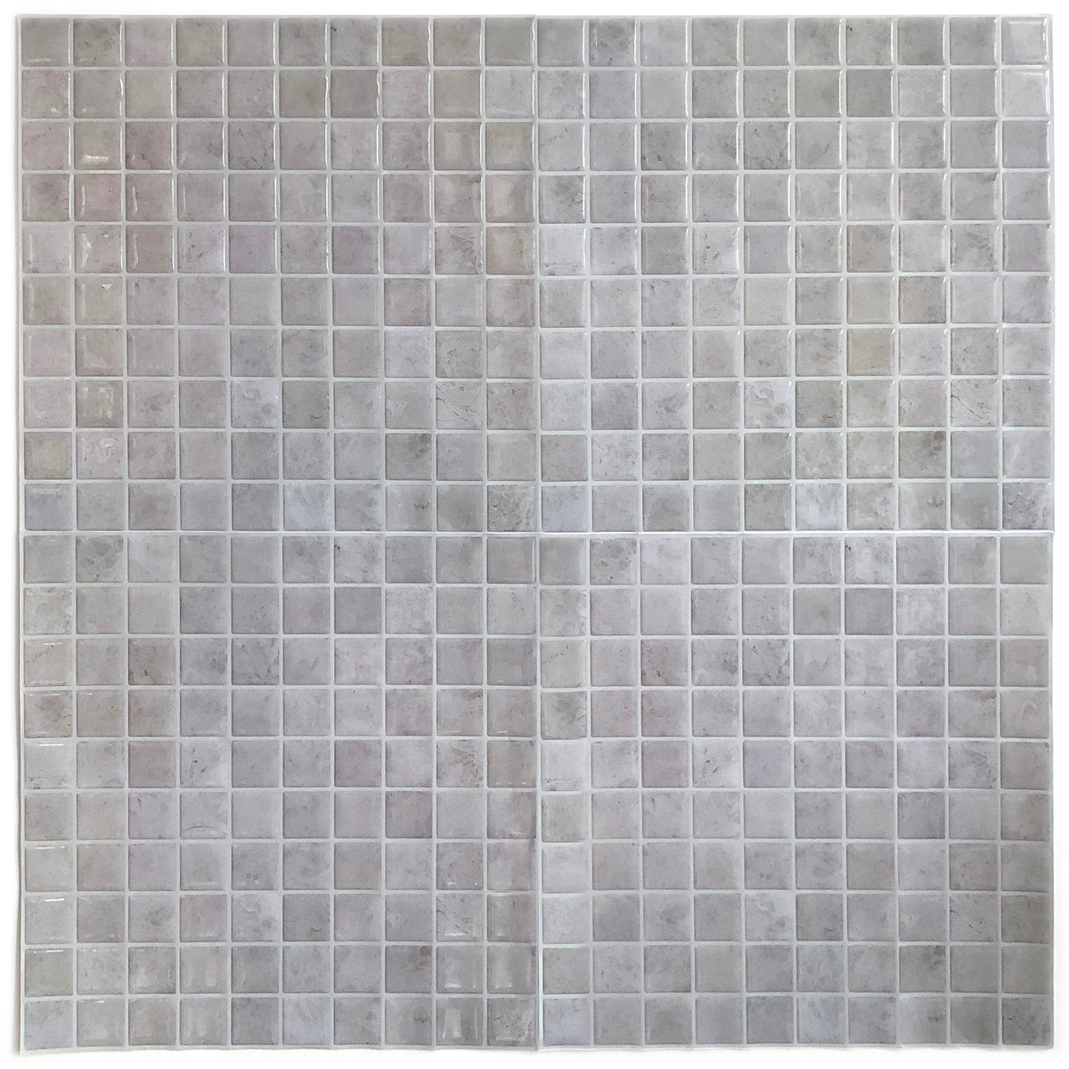 Tile Stone Mini Mini Mosaic Stone Peel and Stick Backsplash Tile - 4 Pack or 8 Pack ...