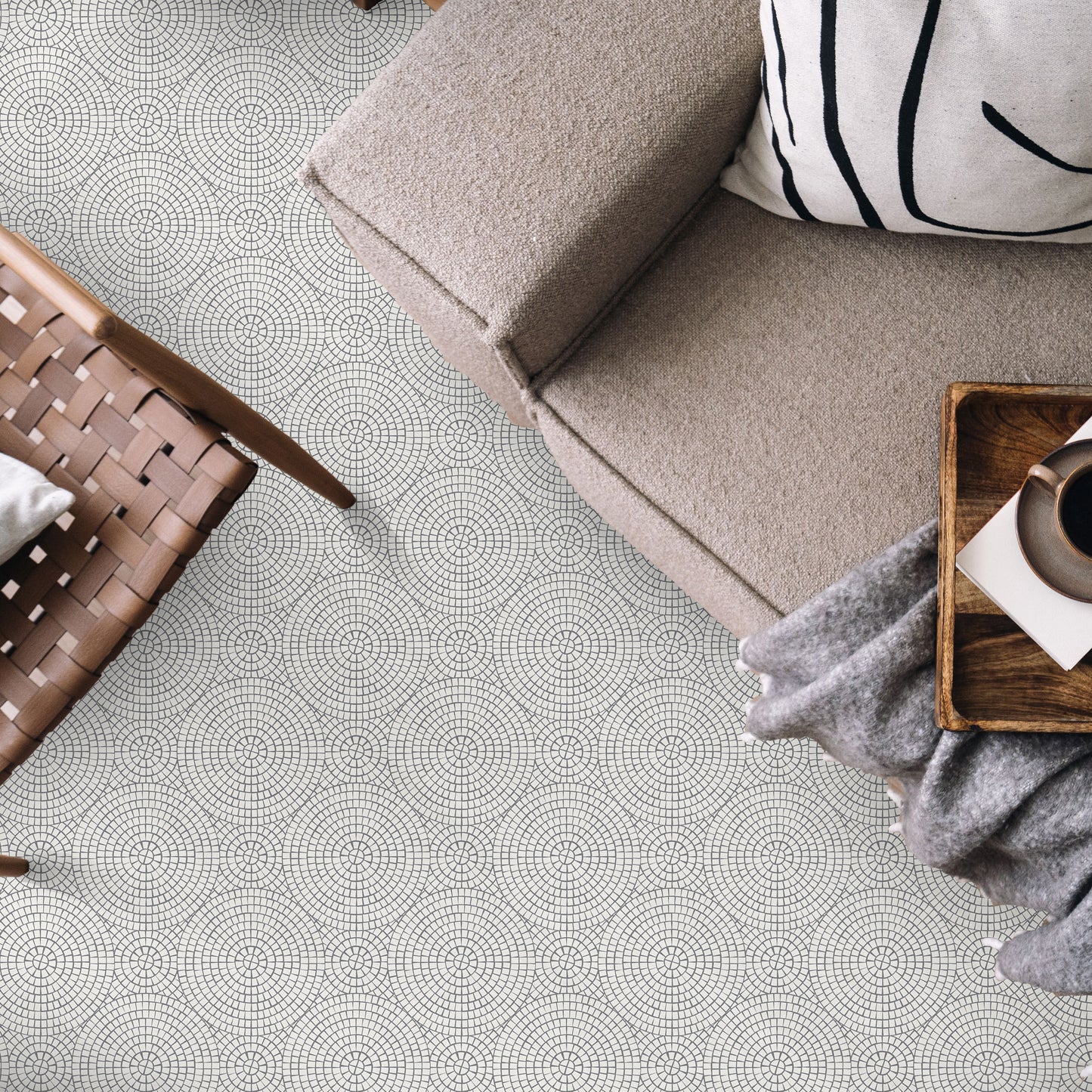 Peel and Stick Floor Tiles - Simplicity