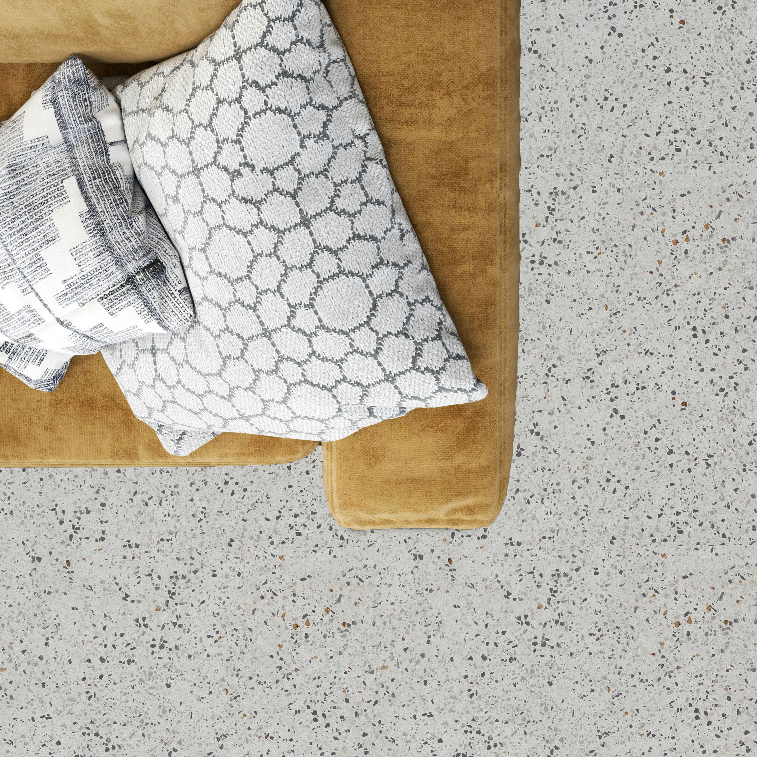Terrazzo Peel and Stick Floor Tiles - 6 Pack