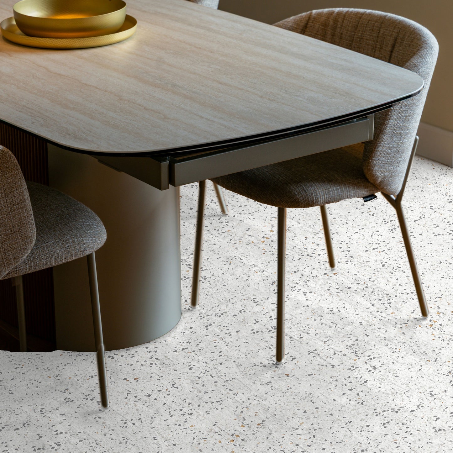 Peel and Stick Floor Tiles - Terrazzo