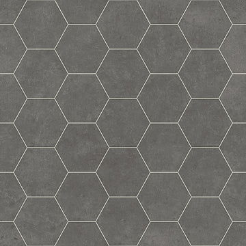 Hexagon Peel and Stick Floor Tiles - 6 Pack