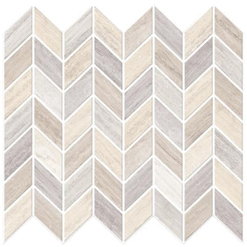 
Earth Herringbone Peel and Stick Wallpaper Tiles - 24 Pack