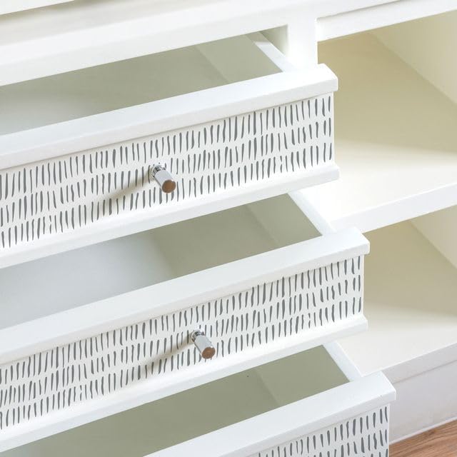 Silver Weave Peel & Stick Wallpaper Sheets – 12 Pack