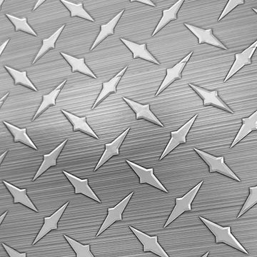 Diamond Plates Peel and Stick Wallpaper Tiles - 24 Pack