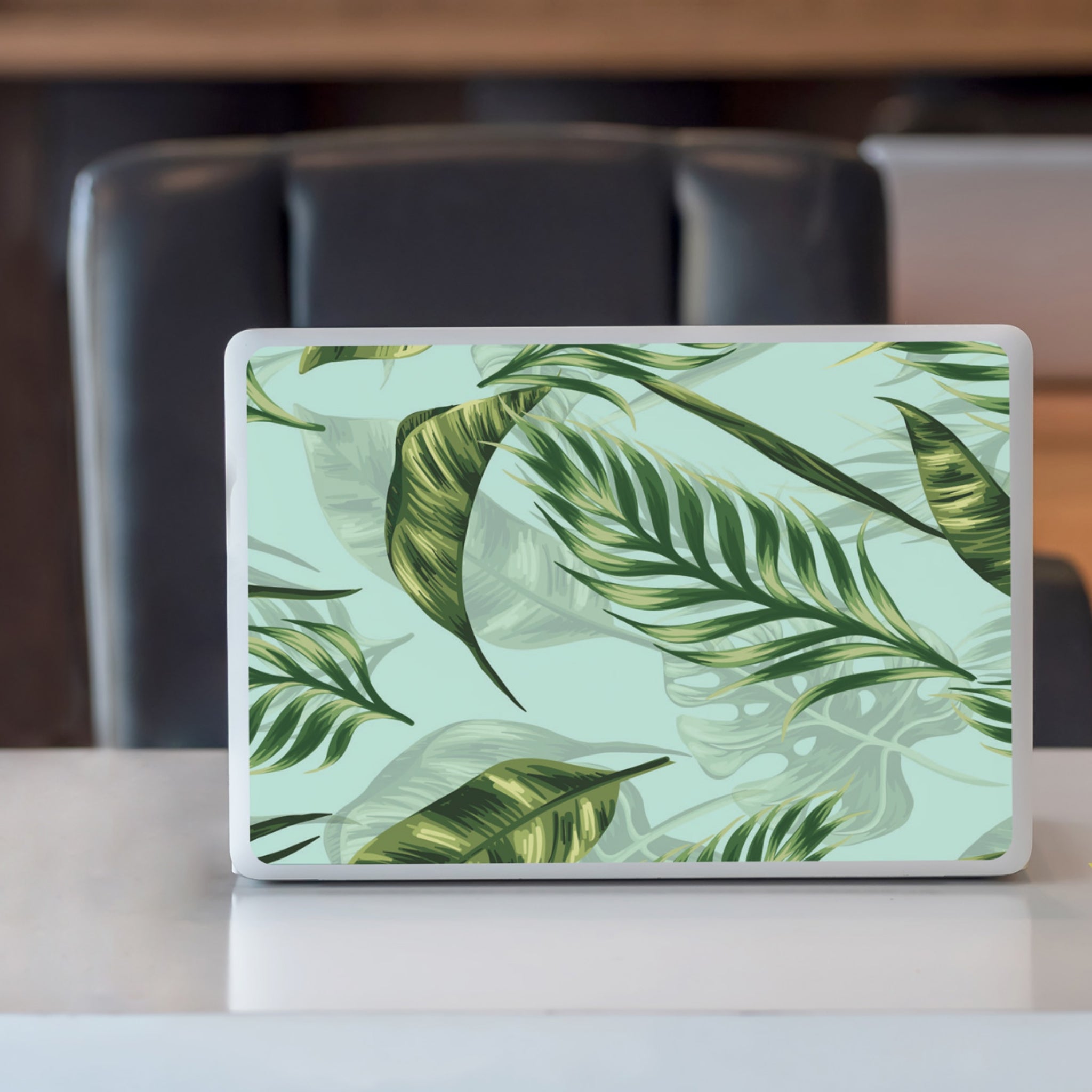 Palm Leaf Peel & Stick Wallpaper Sheets – 12 Pack
