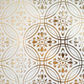 Gold Pastel Painted Peel and Stick Wallpaper Tile - 24 Pack