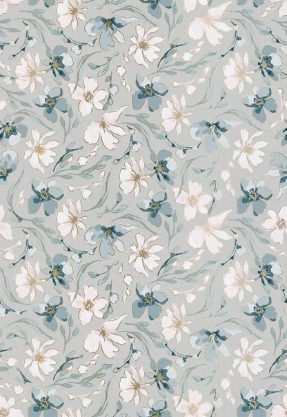 Eco-Friendly Peel and Stick Wallpaper Sheets 11” x 16” - Floral Sprinkles
