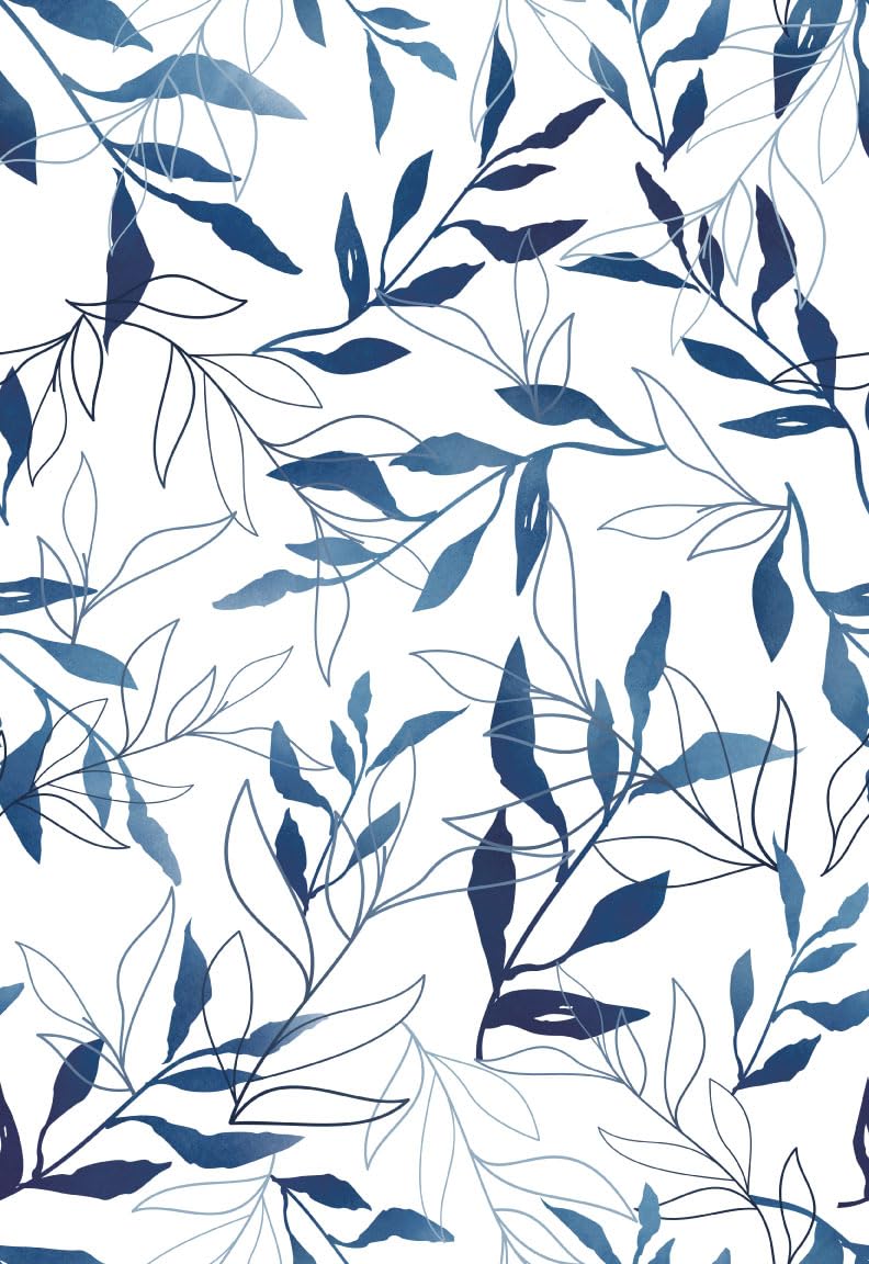 You Do Blue Peel & Stick Wallpaper Sheets – 12 Pack