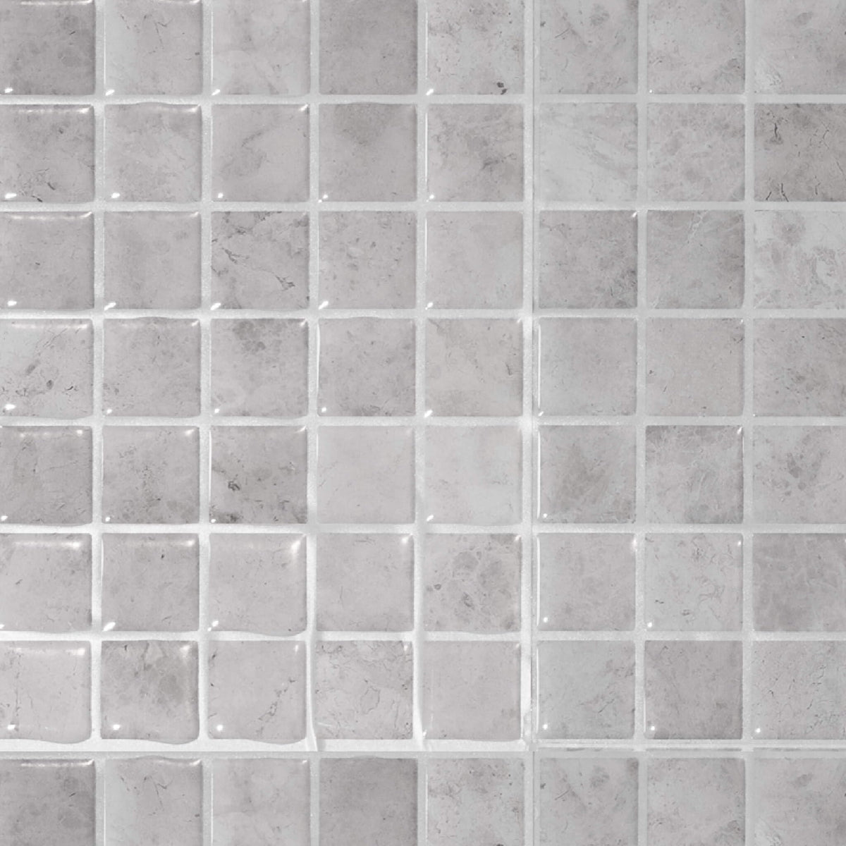 Tile Stone Mini Mini Mosaic Stone Peel and Stick Backsplash Tile - 4 Pack or 8 Pack ...