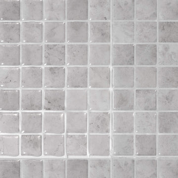 Mini Mosaic Stone Peel and Stick Backsplash Tile - 4 Pack or 8 Pack