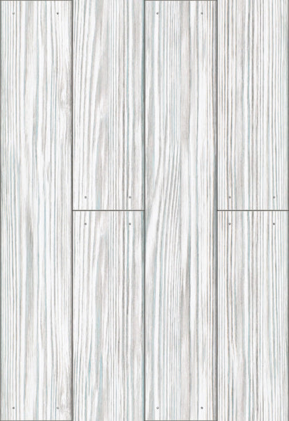 Eco-Friendly Peel and Stick Wallpaper Sheets 11” x 16” - Distressed Wood Grey