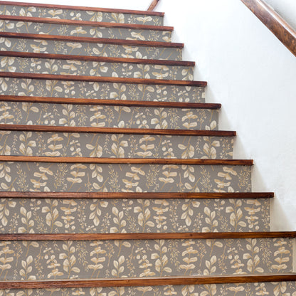 Eco-Friendly Peel and Stick Wallpaper Sheets 11” x 16” - Botanical Bliss