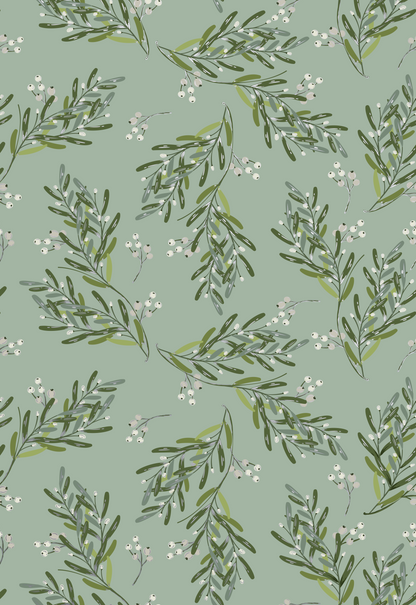 Peel and Stick Wallpaper Sheets – Branches and Berries