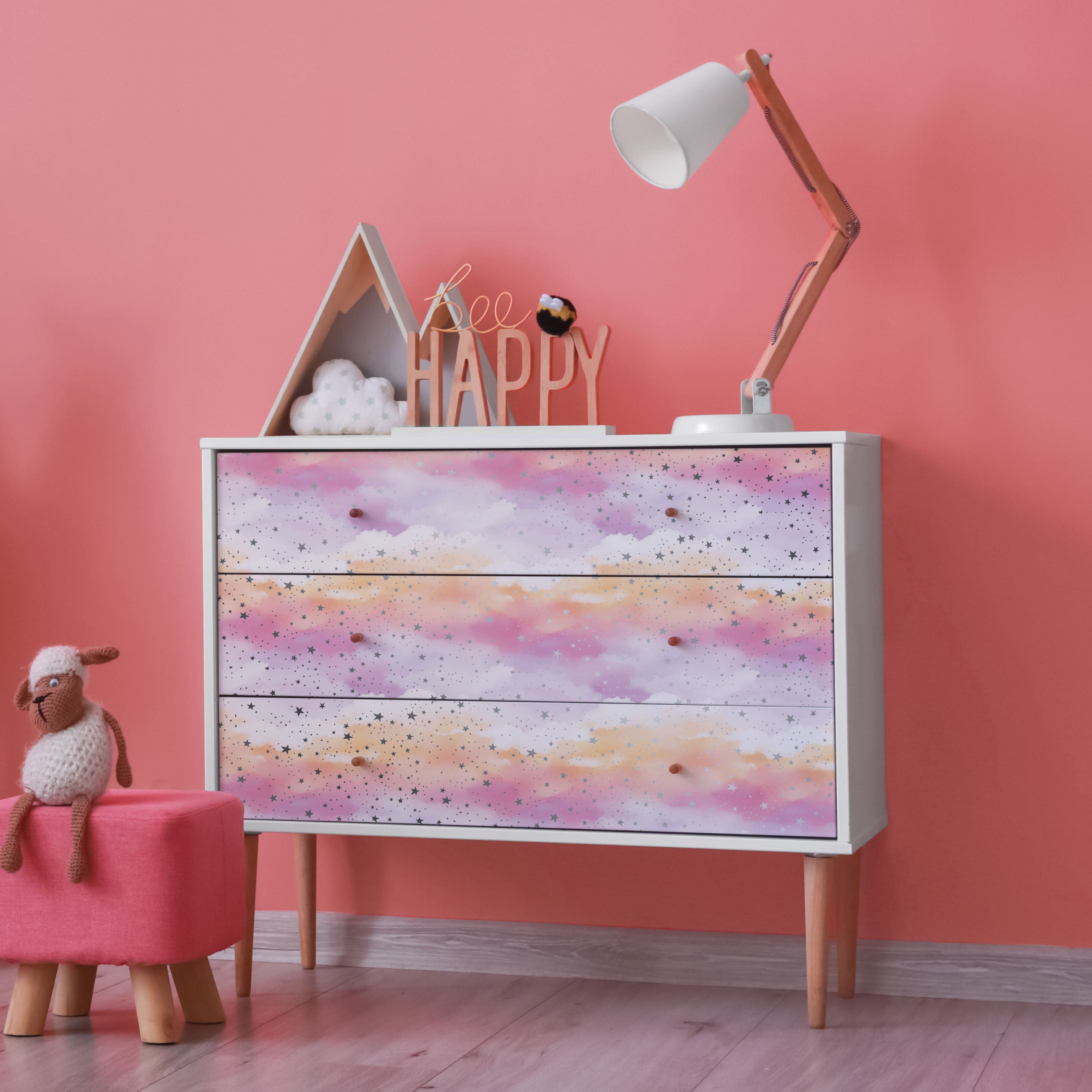 Cloud Peel & Stick Wallpaper Sheets – 12 Pack