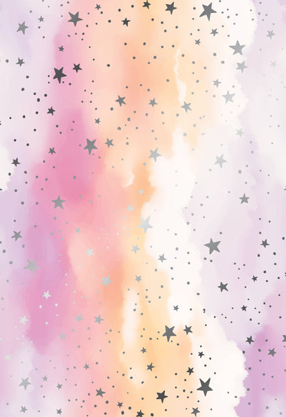 Peel and Stick Wallpaper Sheets – Cloud Design