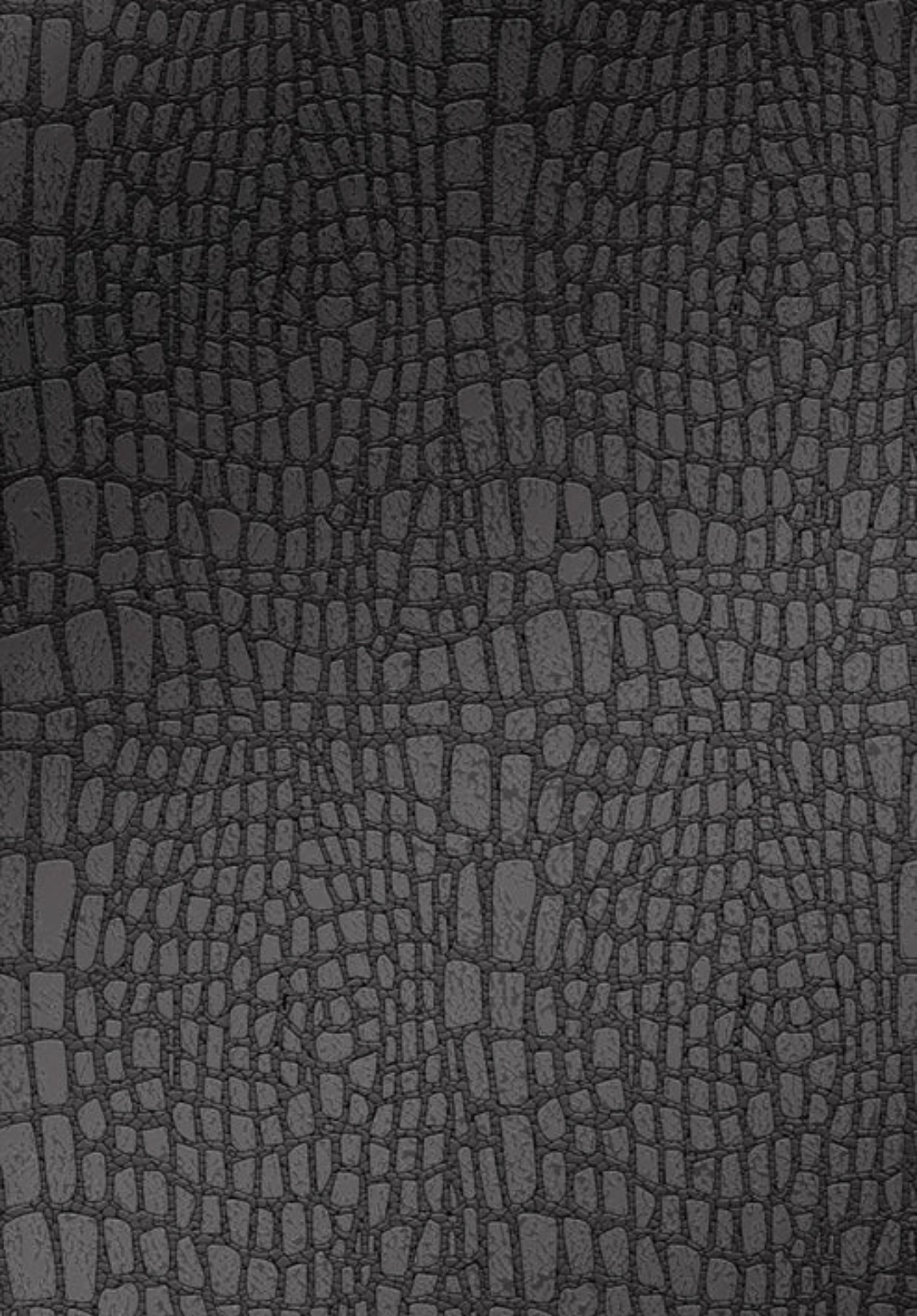 Very Crock N Roll – Peel and Stick Craft Panel 10 x 15" in Metallic Embossed Reptile Foil