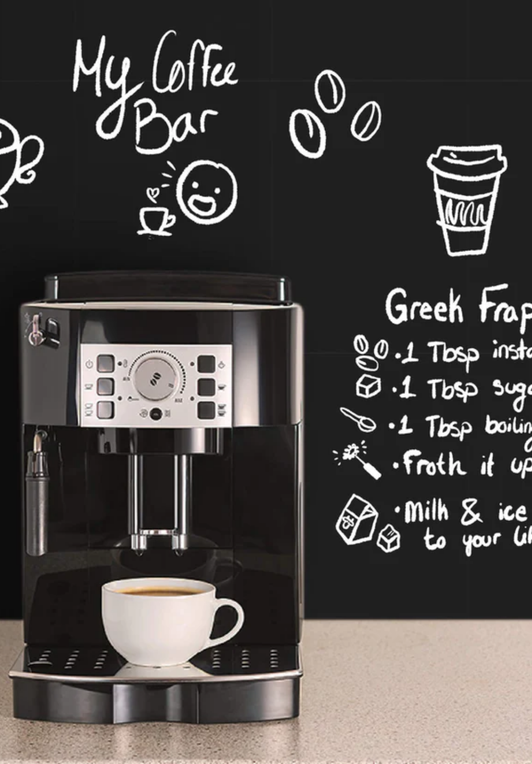 Chalkboard Classic – Peel and Stick Panel 11 x 15" in Matte Black Writable Surface