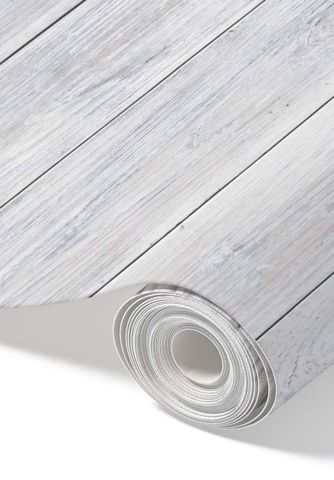 Gray Shiplap – Peel and Stick Wallpaper Roll 20.5" x 16 ft – Removable Wood-Style Wall Décor for Kitchen & Living Room