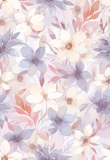 Floral Bliss Peel & Stick Wallpaper Sheets – 12 Pack