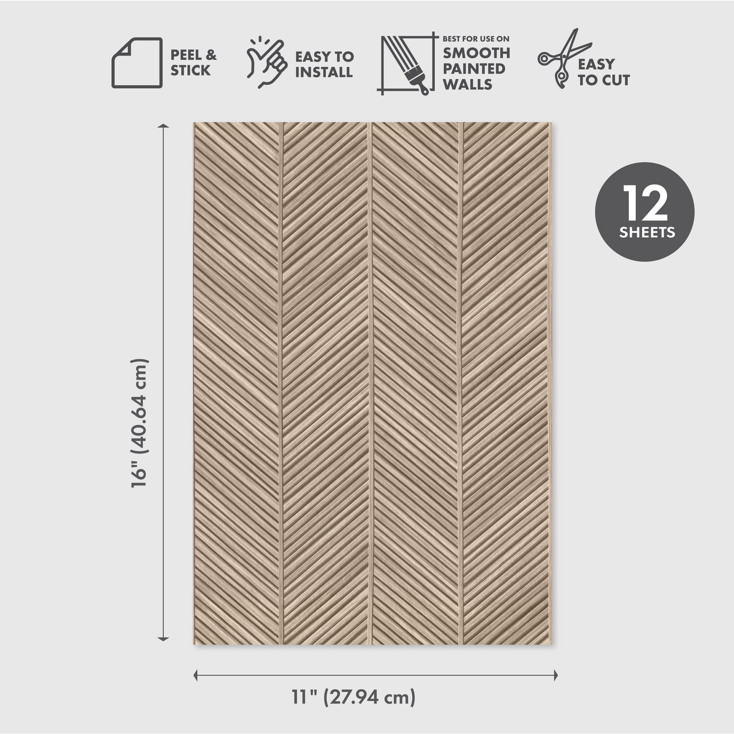 Eco-Friendly Peel and Stick Wallpaper Sheets 11” x 16” – Indoorsy Adventure