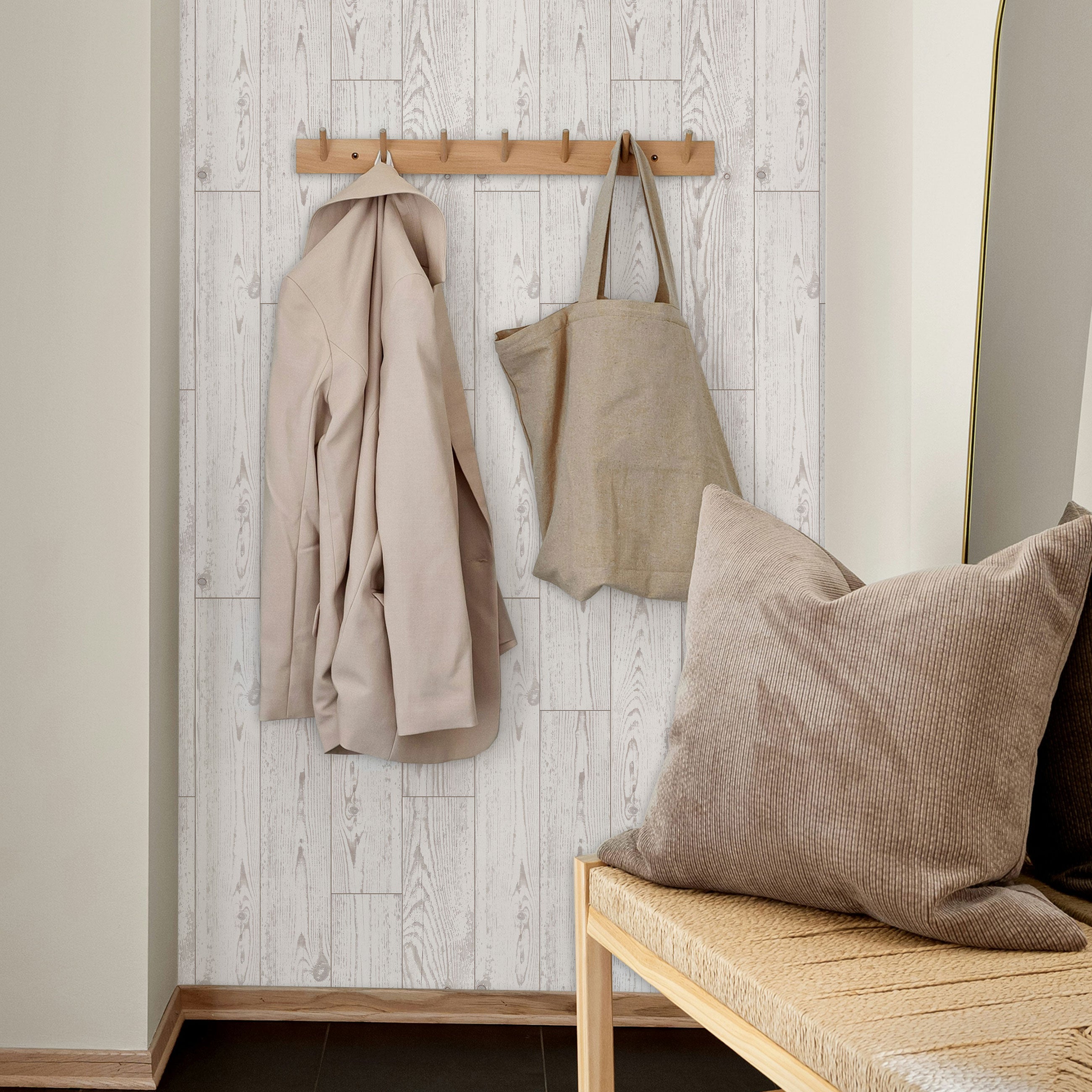 Loung Life Peel & Stick Wallpaper Sheets – 12 Pack