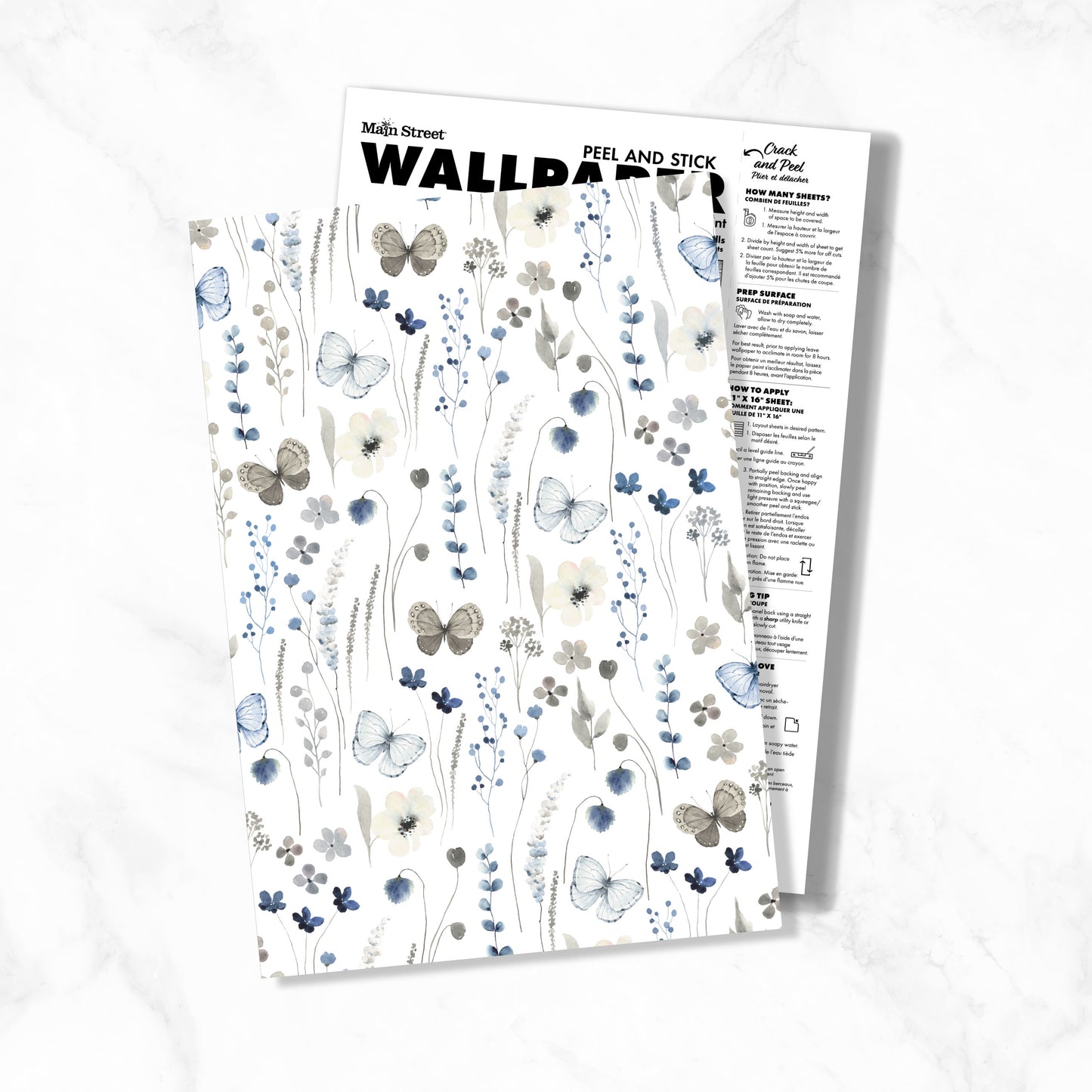 Eco-Friendly Peel and Stick Wallpaper Sheets 11” x 16” – Magic Whimsy