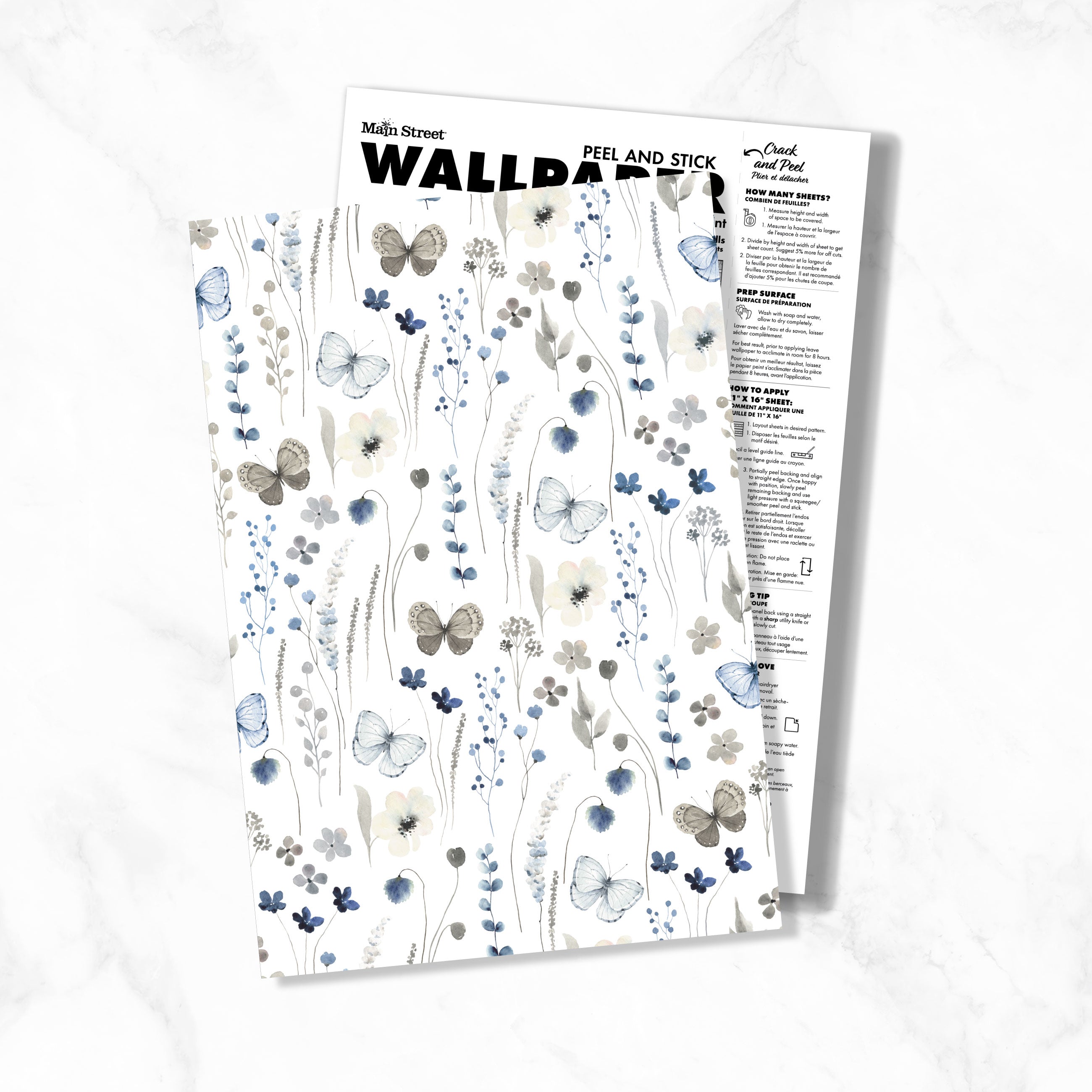 Magic Whimsy Peel & Stick Wallpaper Sheets – 12 Pack