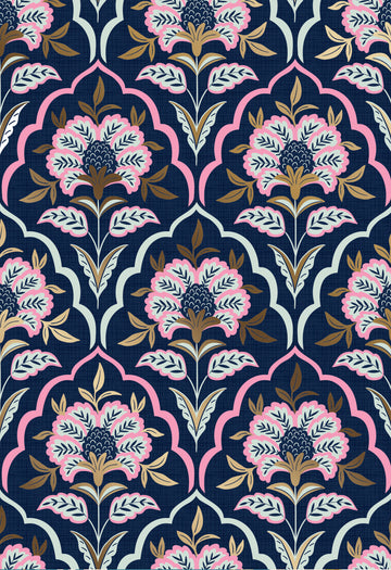 Modern Art Deco Peel & Stick Wallpaper Sheets – 12 Pack