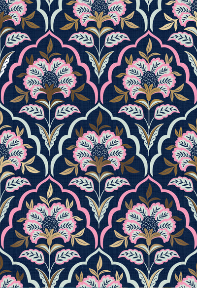 Modern Art Deco Peel & Stick Wallpaper Sheets – 12 Pack