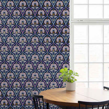 Peel and Stick Wallpaper Sheets – Modern Art Deco Design