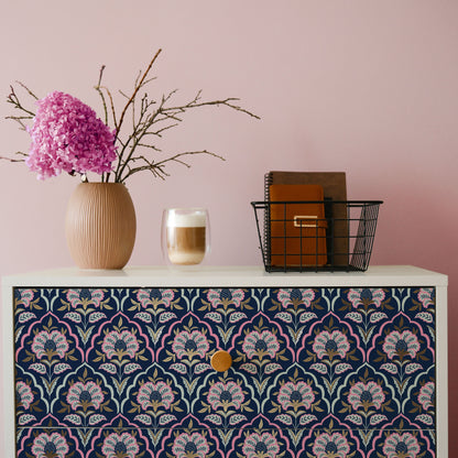 Peel and Stick Wallpaper Sheets – Modern Art Deco Design