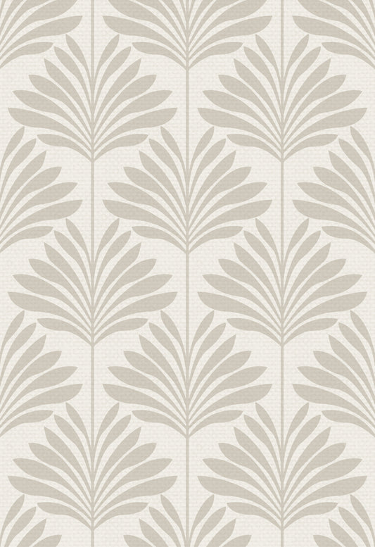 Peel and Stick Wallpaper Sheets – Neutral Palm Design