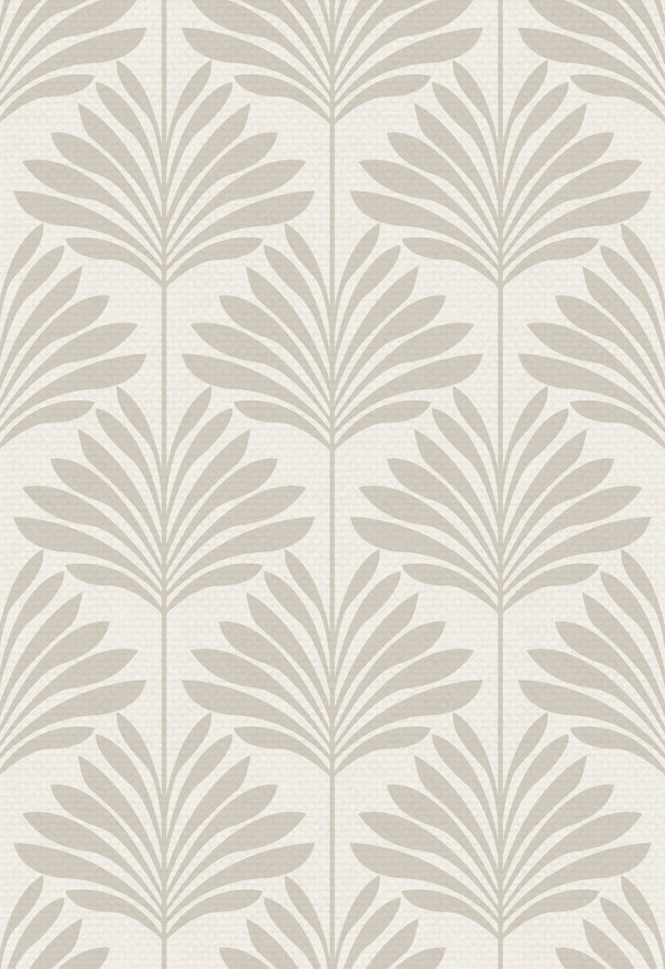 Neutral Palm Peel & Stick Wallpaper Sheets – 12 Pack